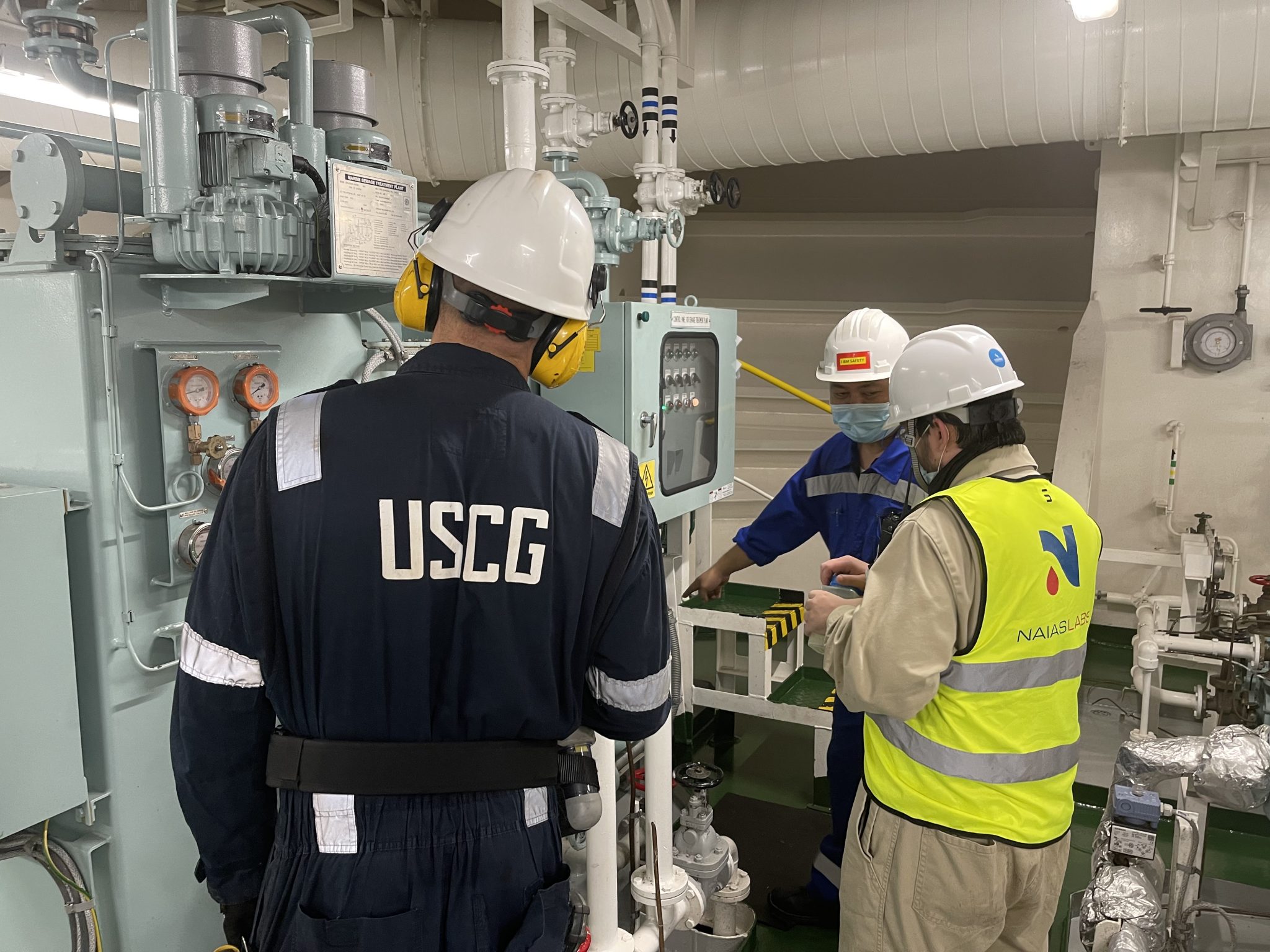 Ballast Water Sampling and Testing Operation Naias Labs S.A.